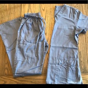 Cherokee WW Scrub Set Ceil Blue